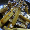 さくらのキッチン's cooksnap of when they made ごぼうのさっぱりゴマあえ.