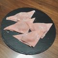 さおりりん's cooksnap of when they made レンジで簡単！桜の八つ橋☆.