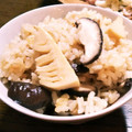 クリーピングタイム☆'s cooksnap of when they made たけのこと椎茸の炊き込みごはん.