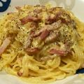 クック7RK4JC☆'s cooksnap of when they made スパゲティカルボナーラ.