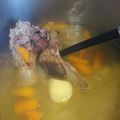 Lake☆Erie's cooksnap of when they made 骨付きローストハム…その後のポトフ.