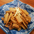 YCHキッチン's cooksnap of when they made 蒟蒻でかさ増し！簡単豚と牛蒡のしぐれ煮風.