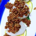にーにやー's cooksnap of when they made 大根の肉みそ田楽風♡.