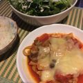 chee50's cooksnap of when they made 鶏肉のトマト煮込み♪簡単ﾌﾗｲﾊﾟﾝ.