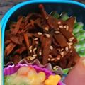 ごんべい君's cooksnap of when they made お弁当に！人参とかぼちゃの胡麻きんぴら.