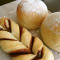 koyumaman's cooksnap of when they made ハチミツ香るふわふわ白パン.