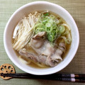 horseland's cooksnap of when they made おひとりさまのえのきがおいしい肉うどん.