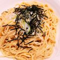 ゆり＆なお's cooksnap of when they made 簡単♡たらこクリームパスタ♡.