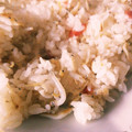 まーく71's cooksnap of when they made さっぱり梅としらすの簡単チャーハン.