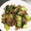 ともぞんび's cooksnap of when they made 簡単よ！牛肉と青梗菜のオイスター炒め.
