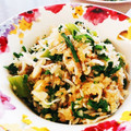 かわゆう1211's cooksnap of when they made 春菊のおひたし☆大根おろし和え☆.