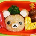クックR126AP☆'s cooksnap of when they made 冬のリラックマキャラ弁当.