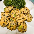 chiekopon1's cooksnap of when they made 鶏ひき肉とはんぺんのひじき入り焼きつくね.