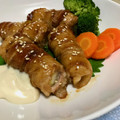 ☆さぶ☆☆'s cooksnap of when they made ＊照り焼き風 ネギの豚肉巻き＊.