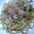 まな姫's cooksnap of when they made ネギ焼きうどん.