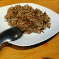 bahhumbug's cooksnap of when they made 中華鍋　炒飯　卵なし.