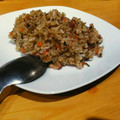 bahhumbug's cooksnap of when they made 中華鍋　炒飯　卵なし.
