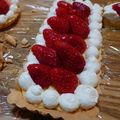 ぞううさん's cooksnap of when they made 採れたて苺のいちごタルト♥*°.