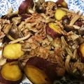 usacooo's cooksnap of when they made 【時短】ほくほく♪さつま芋と豚肉の照り煮.