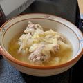 家系大好き's cooksnap of when they made 千切りキャベツともやしの肉団子スープ.