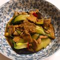 ★☆あきまり☆★'s cooksnap of when they made 【お手軽】ナスとチンゲン菜のピリ辛炒め.