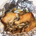 ちはるき27's cooksnap of when they made 『味噌鮭のホイル焼き』.