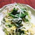 クックHCEAHM☆'s cooksnap of when they made 出汁いらず！水菜としらすのお手軽煮びたし.