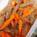 ayakoka's cooksnap of when they made こんにゃくと人参のきんぴら.