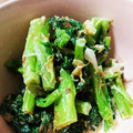 momocookin's cooksnap of when they made 子供も喜ぶ！のらぼう菜のマヨネーズ和え.