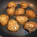 aibo0213☆'s cooksnap of when they made これはいける♪蓮根のはさみ焼き.