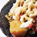 yukky☆mama's cooksnap of when they made やさしい味のチーズとかぼちゃのサラダ☆.