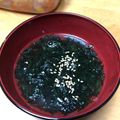 しゅんのま's cooksnap of when they made 昆布茶で作るあおさのりスープ.