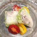 よし156's cooksnap of when they made 豚バラで生春巻！脂があまい！.