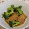 youtapapa's cooksnap of when they made 油揚げとブロッコリーの煮物.