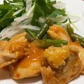 sakitchen♪'s cooksnap of when they made 超簡単鶏胸肉で柔らか美味☆照り焼きチキン.