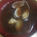 茶々くりこ。's cooksnap of when they made 我が家の☆アサリの砂抜き＆アサリの味噌汁.