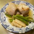 botu's cooksnap of when they made 染みてる✨レンチン里芋と焼きイカの煮物.