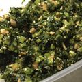 ecoato's cooksnap of when they made 塩鮭と大根菜のごま油炒め.