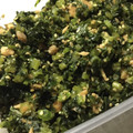 ecoato's cooksnap of when they made 塩鮭と大根菜のごま油炒め.