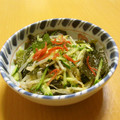 もんしゅしゅ's cooksnap of when they made 簡単に♪節約♪もやしときゅうりのナムル♪.
