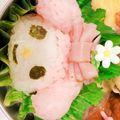 pachaooo's cooksnap of when they made キャラ弁☆マイメロちゃん弁当.