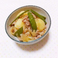 まあまま☆0403's cooksnap of when they made じゃがいもとひき肉と絹さやの✿煮物.