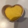 MIHOn86's cooksnap of when they made 離乳食後期。3分で完成ヨーグルト蒸しパン.