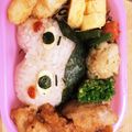 もも☆1001's cooksnap of when they made おしりたんてい 簡単 キャラ弁.