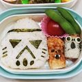 いちさちこ's cooksnap of when they made キャラ弁 スターウォーズ☆カイロレン.