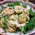 Haru Haru's cooksnap of when they made えびと卵の春色ソースかけ.