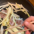 risakorian's cooksnap of when they made セロリとベーコンのマヨネーズ炒め和え.
