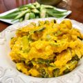 Superlittleboo's cooksnap of when they made ☆かぼちゃの夏サラダ☆デパ地下サラダ.
