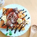nagachan❀'s cooksnap of when they made 卵なし♪豆腐でＨＭでふんわ~りワッフル.