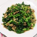 ｺｱﾗ's cooksnap of when they made 菜の花とあさりのペペロンチーノ炒め.